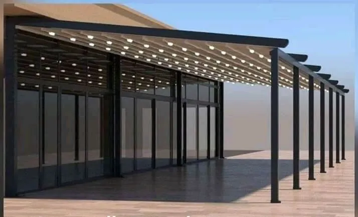 Automatic canopy roof system